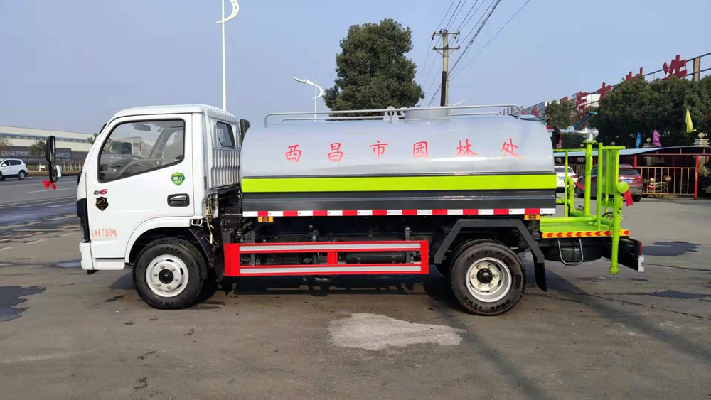 【5立方】東風多利卡D6福瑞卡F6灑水車